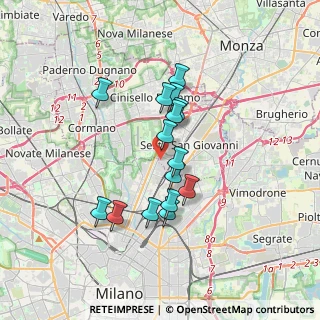 Mappa Via Libero Biagi, 20099 Milano MI, Italia (2.85333)