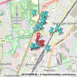 Mappa Via Libero Biagi, 20099 Milano MI, Italia (0.7625)