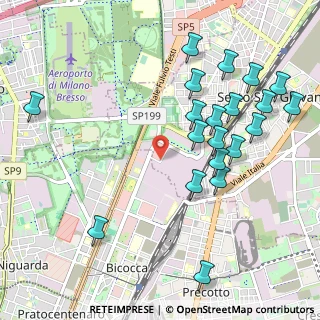 Mappa Via Libero Biagi, 20099 Milano MI, Italia (1.152)