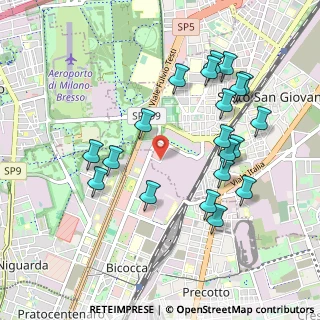 Mappa Via Libero Biagi, 20099 Milano MI, Italia (1.0095)