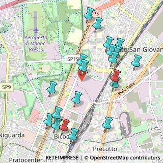 Mappa Via Libero Biagi, 20099 Milano MI, Italia (1.102)