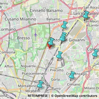 Mappa Via Libero Biagi, 20099 Milano MI, Italia (2.22909)
