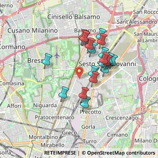 Mappa Via Libero Biagi, 20099 Milano MI, Italia (1.5275)
