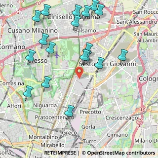 Mappa Via Libero Biagi, 20099 Milano MI, Italia (2.47333)
