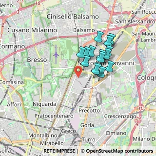 Mappa Via Libero Biagi, 20099 Milano MI, Italia (1.35267)