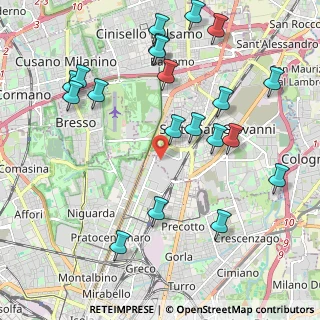 Mappa Via Libero Biagi, 20099 Milano MI, Italia (2.4005)