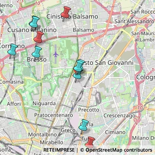 Mappa Via Libero Biagi, 20099 Milano MI, Italia (2.50455)