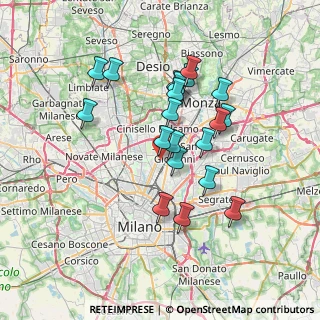 Mappa Via Libero Biagi, 20099 Milano MI, Italia (6.315)