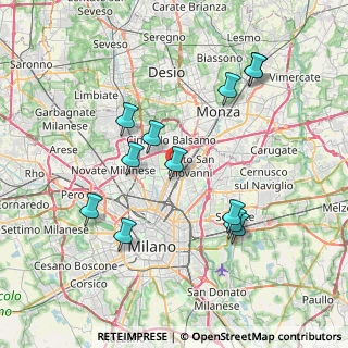 Mappa Via Libero Biagi, 20099 Milano MI, Italia (7.57)
