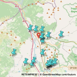 Mappa Via Palma, 10013 Borgofranco d'Ivrea TO, Italia (4.697)