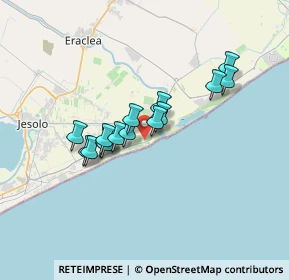 Mappa Via Sebastiano Venier, 30016 Jesolo VE, Italia (2.58933)