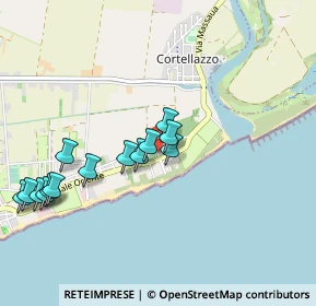 Mappa Via Sebastiano Venier, 30016 Jesolo VE, Italia (0.98)