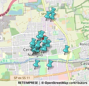 Mappa Via S. Giovanni Bosco, 20063 Cernusco sul Naviglio MI, Italia (0.6695)