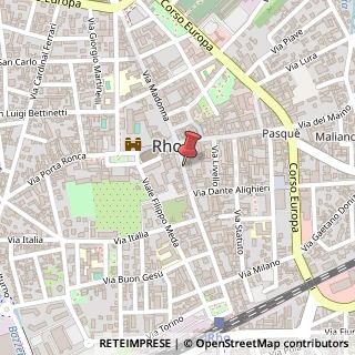 Mappa Corso Giuseppe Garibaldi,  29, 20017 Rho, Milano (Lombardia)