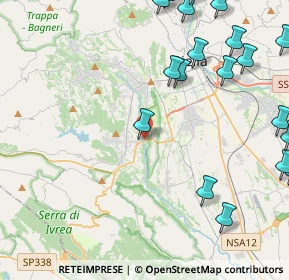 Mappa Via Maghetto, 13888 Mongrando BI, Italia (6.125)