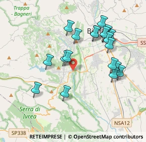 Mappa Via Maghetto, 13888 Mongrando BI, Italia (3.798)