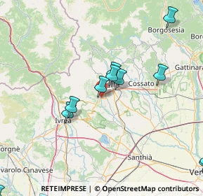 Mappa Via Maghetto, 13888 Mongrando BI, Italia (25.16188)