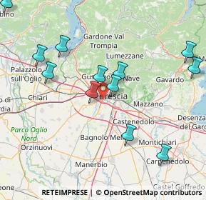 Mappa Via Livorno, 25125 Brescia BS, Italia (17.52333)
