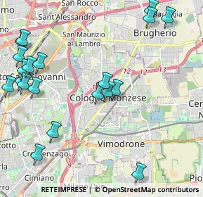 Mappa Via IV Novembre, 20093 Cologno Monzese MI, Italia (2.652)