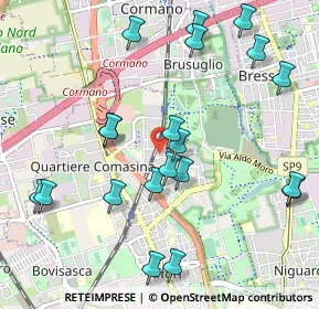 Mappa Bruzzano, 20161 Milano MI, Italia (1.132)