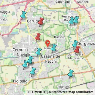 Mappa Via Po, 20063 Cernusco sul Naviglio MI, Italia (2.39214)