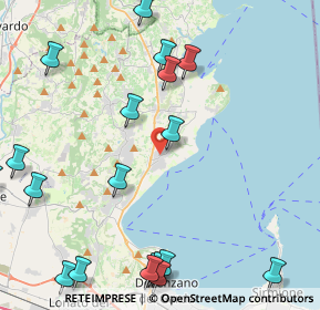 Mappa Via Carlo Alberto, 25080 Moniga del Garda BS, Italia (5.876)