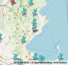 Mappa Via Carlo Alberto, 25080 Moniga del Garda BS, Italia (6.696)