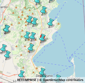 Mappa Via Carlo Alberto, 25080 Moniga del Garda BS, Italia (5.622)