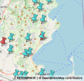 Mappa Via Carlo Alberto, 25080 Moniga del Garda BS, Italia (6.2215)