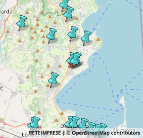 Mappa Via Carlo Alberto, 25080 Moniga del Garda BS, Italia (5.446)