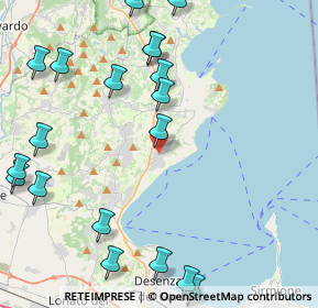 Mappa Via Carlo Alberto, 25080 Moniga del Garda BS, Italia (5.6045)