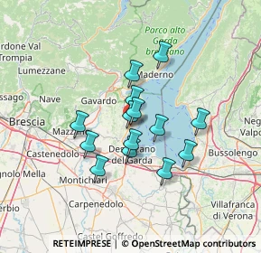 Mappa Via Carlo Alberto, 25080 Moniga del Garda BS, Italia (10.13)