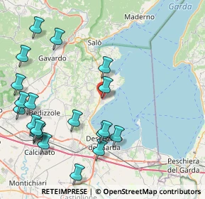Mappa Via Carlo Alberto, 25080 Moniga del Garda BS, Italia (10.2315)