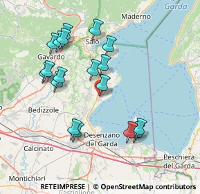 Mappa Via Carlo Alberto, 25080 Moniga del Garda BS, Italia (7.46722)