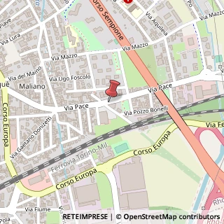 Mappa Via Pietro Mascagni, 1, 20017 Rho, Milano (Lombardia)