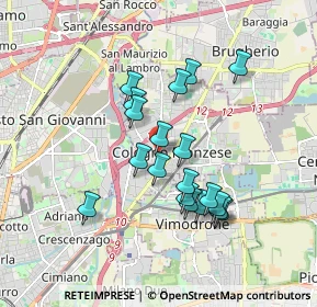 Mappa Viale Marche, 20093 Cologno Monzese MI, Italia (1.53105)