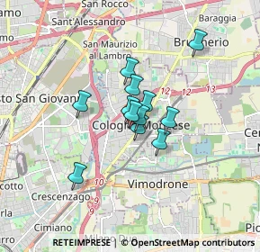 Mappa Viale Marche, 20093 Cologno Monzese MI, Italia (1.03917)