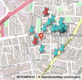 Mappa Viale Marche, 20093 Cologno Monzese MI, Italia (0.2055)