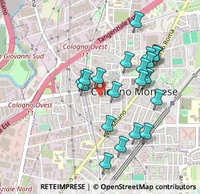 Mappa Viale Marche, 20093 Cologno Monzese MI, Italia (0.432)