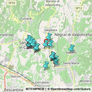 Mappa Via Valle di Pruviniano, 37020 San Pietro In Cariano VR, Italia (1.4625)