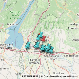 Mappa Via Valle di Pruviniano, 37020 San Pietro In Cariano VR, Italia (10.87118)
