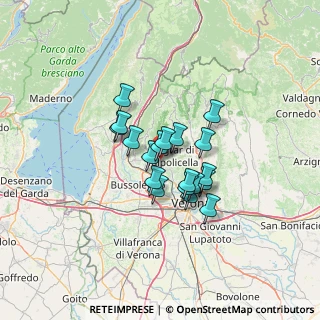 Mappa Via Valle di Pruviniano, 37020 San Pietro In Cariano VR, Italia (9.03474)