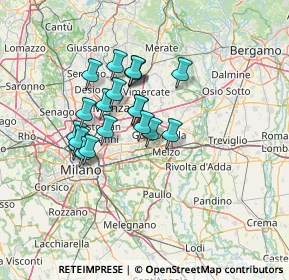 Mappa Via Giacomo Matteotti, 20051 Cassina De' Pecchi MI, Italia (10.716)