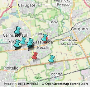 Mappa Via Giacomo Matteotti, 20051 Cassina De' Pecchi MI, Italia (2.0015)