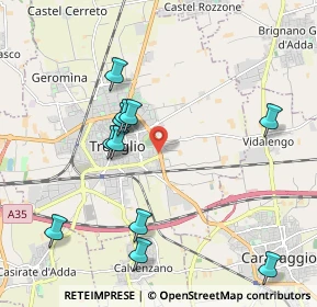 Mappa SP 11, 24047 Treviglio BG, Italia (2.08)