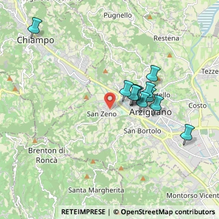 Mappa Via S. Zeno, 36071 Arzignano VI, Italia (1.63455)