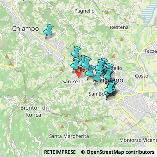 Mappa Via S. Zeno, 36071 Arzignano VI, Italia (1.30947)