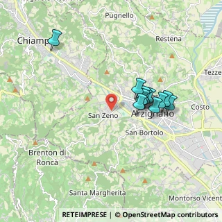 Mappa Via S. Zeno, 36071 Arzignano VI, Italia (1.58273)