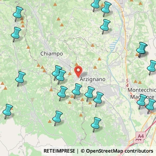 Mappa Via S. Zeno, 36071 Arzignano VI, Italia (6.0345)