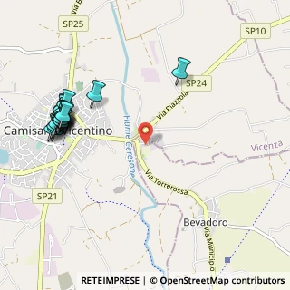 Mappa Via Brendolin, 36043 Camisano Vicentino VI, Italia (1.29)
